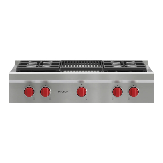 Wolf SRT304 Use & Care Manual