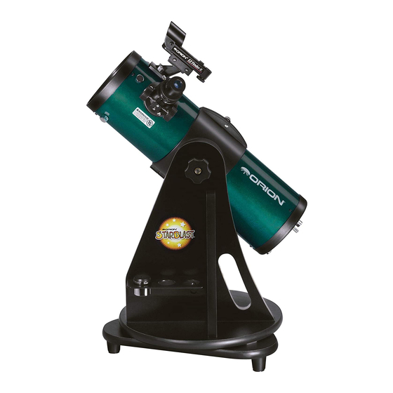 Orion starblast 4.5 equatorial reflector best sale telescope manual