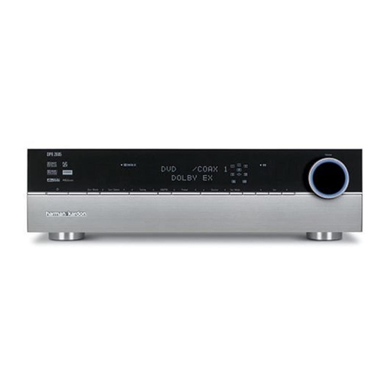 Harman Kardon DPR2005 Service Manual