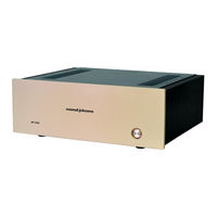 Conrad-johnson design MF2550 Owner's Manual