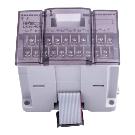 Wecon LX3V-4DA User Manual