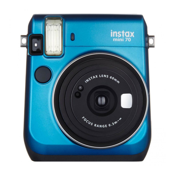 FujiFilm instax mini 70 User Manual