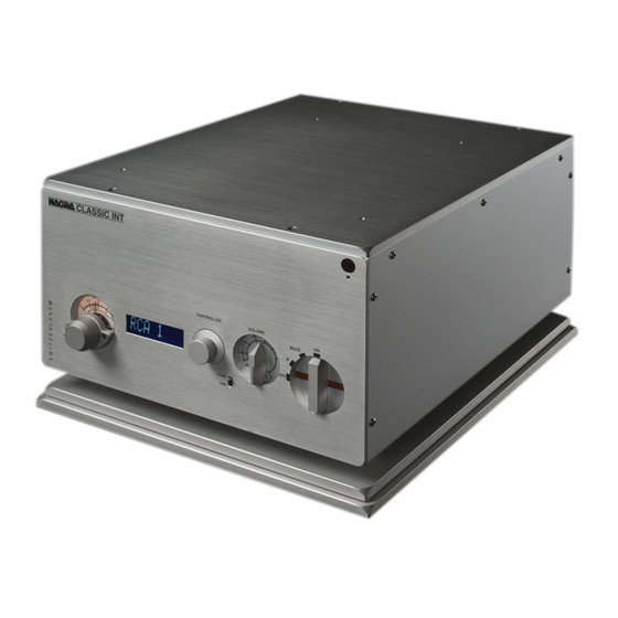 Nagra CLASSIC INT Owner's Manual