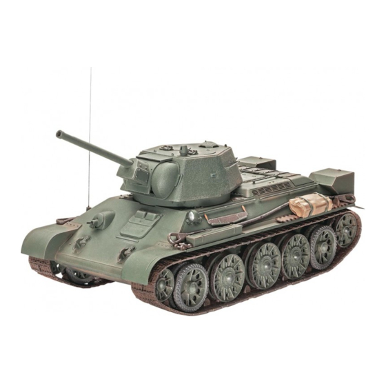 REVELL T-34/76 model 1943 Manual