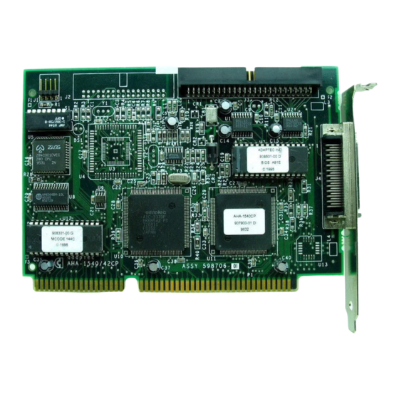 Adaptec AHA-1540 Specifications