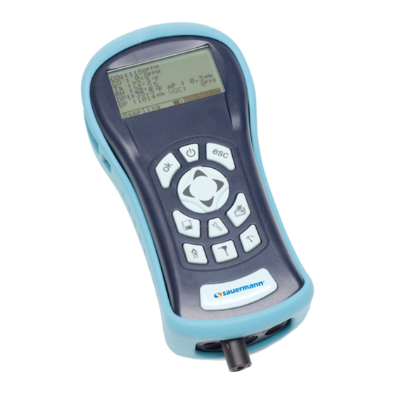 sauermann SI-AQ COMFORT Quick Start Manual
