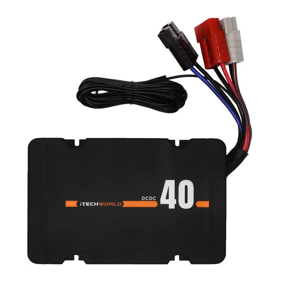 iTechworld ITECHDCDC40 User Manual