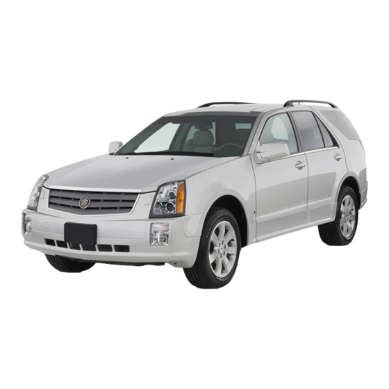 Cadillac 2009 SRX Owner's Manual