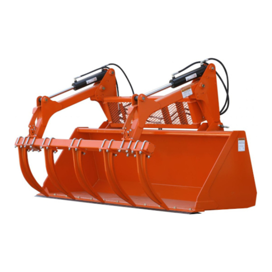 Land Pride GB25 Series Operator's Manual