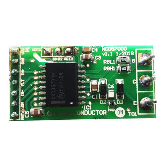 ON Semiconductor SECO-NCD57000-GEVB User Manual