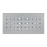 Bossini DREAM WI0382 DREAM XL Rectangular LIGHT Installation And Care Instructions