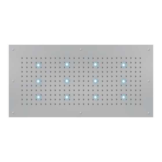 Bossini DREAM XL LIGHT Installation And Care Instructions