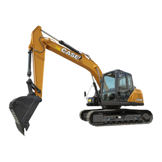 CASE CONSTRUCTION CX17C Operator's Manual