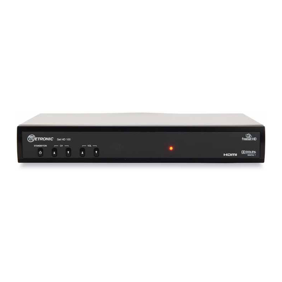 Metronic Sat HD 100 Overview