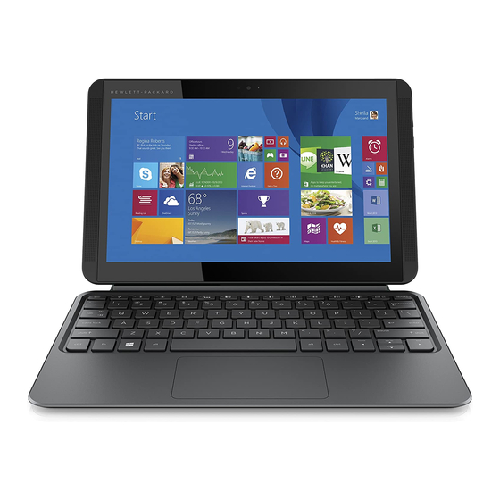 HP Split x2 User Manual