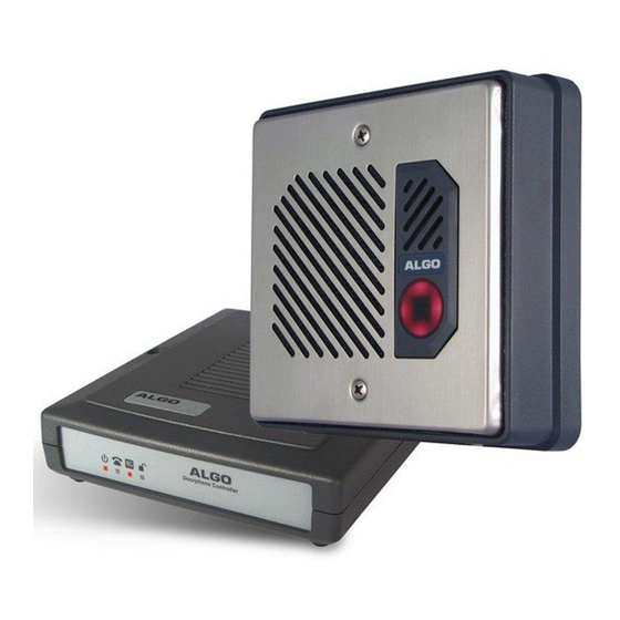 Algo 8028 SIP Doorphone Installation And User Manual