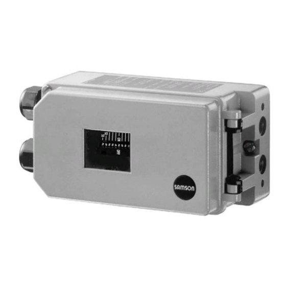 Samson 3730-0 Mounting And Operating Instructions