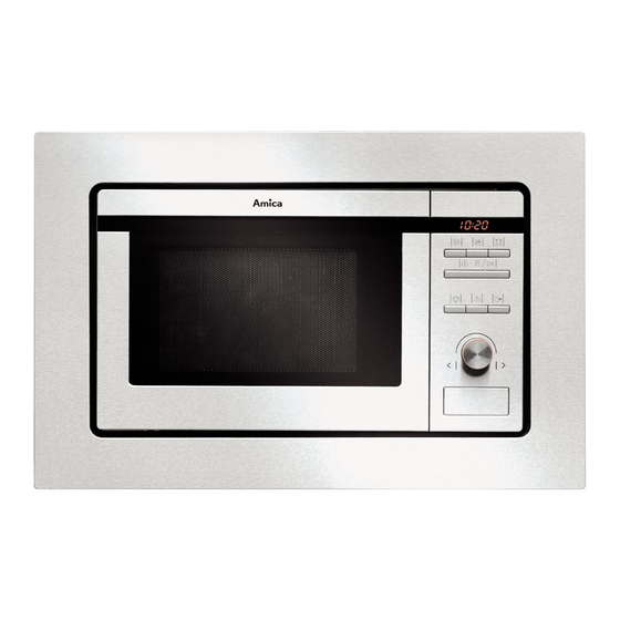 Amica AMM20BI Installation Manual