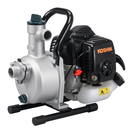 Koshin SEV-25L Instruction Manual
