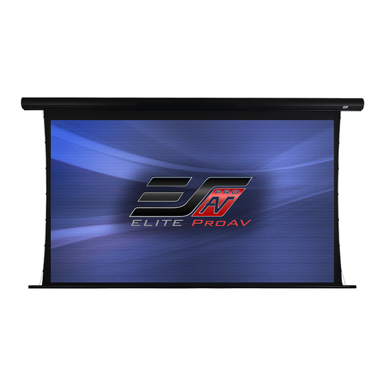 Elite ProAV Saker Tab-Tension CineGrey 5D Series User Manual