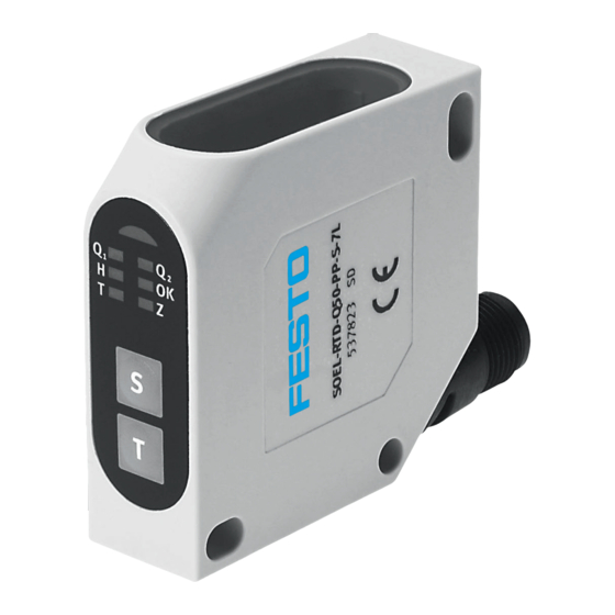Festo SOEL-RTD-Q50-PP-S-7L Mounting And Operating Instructions