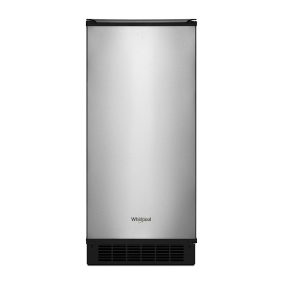 Whirlpool WUI75X15 Installation Instructions Manual