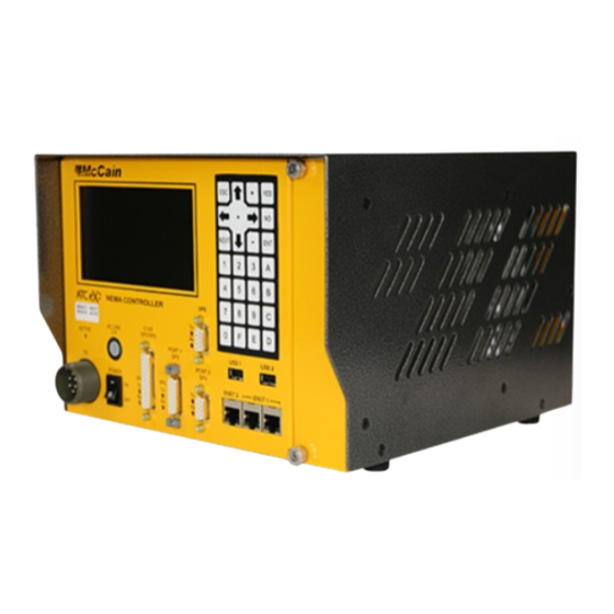 McCain ATC eX2 NEMA User Manual