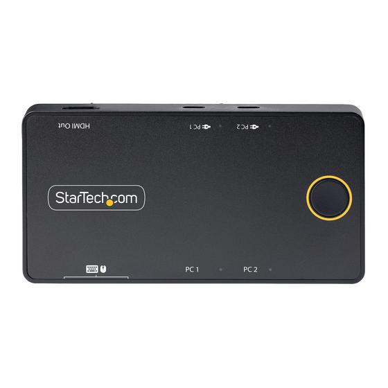 StarTech.com C2-H46-UC2-PD-KVM Quick Start Manual