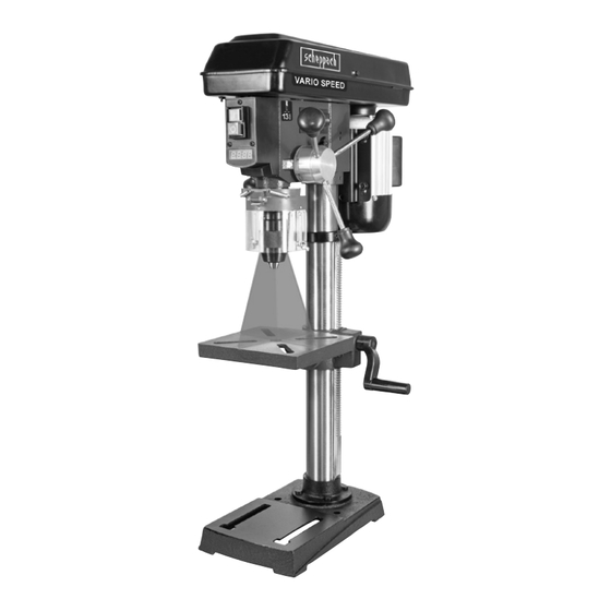 Scheppach DP19Vario Translation Of Original Instruction Manual