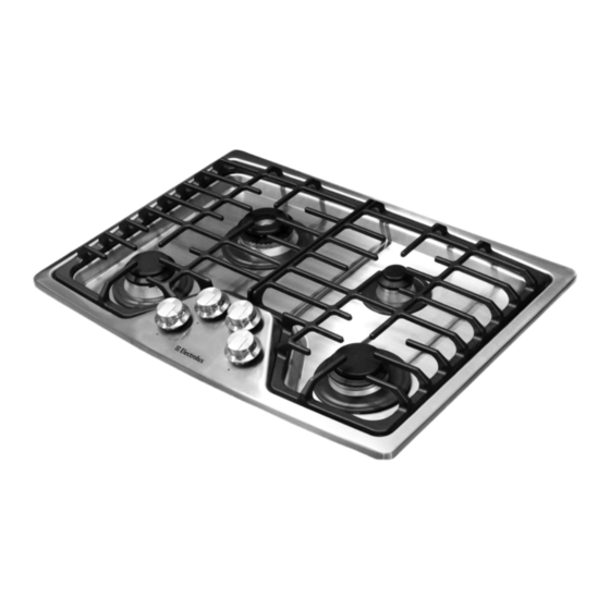 Electrolux Gas Cooktop Use & Care Manual