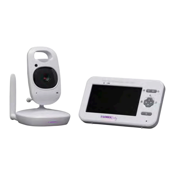 Lorex SWEET PEEP MAX VIDEO BABY MONITOR Manuals