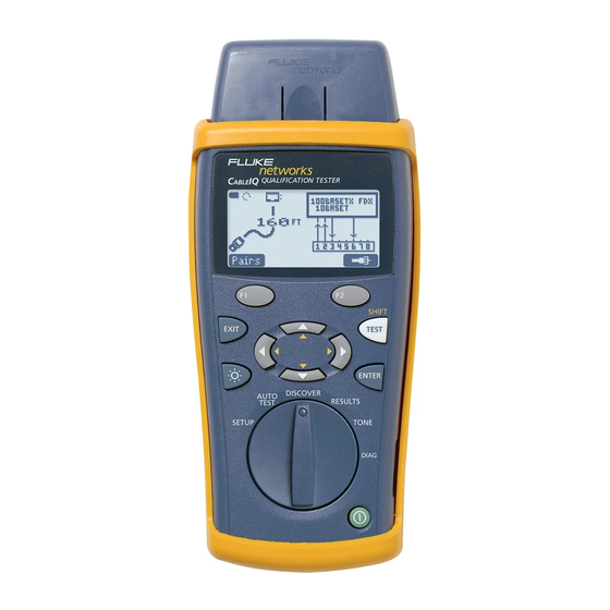 Fluke CableIQ Getting Started Manual