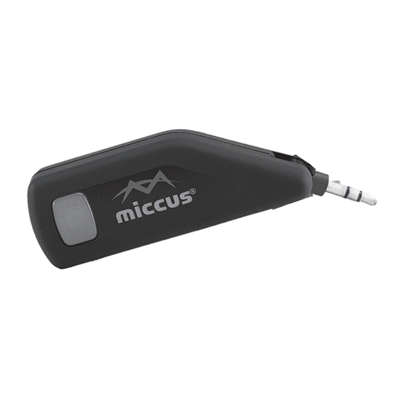 Miccus Swivel Jack RTX MSMSH-50 User Manual