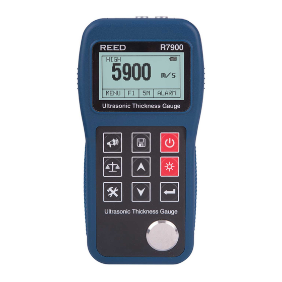 Reed Instruments R7900 Instruction Manual