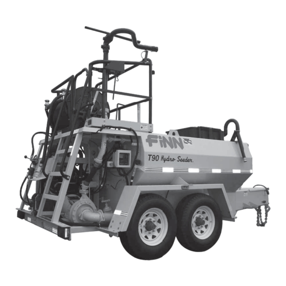 Finn T90-II HydroSeeder Operator Instructions And Parts Manual