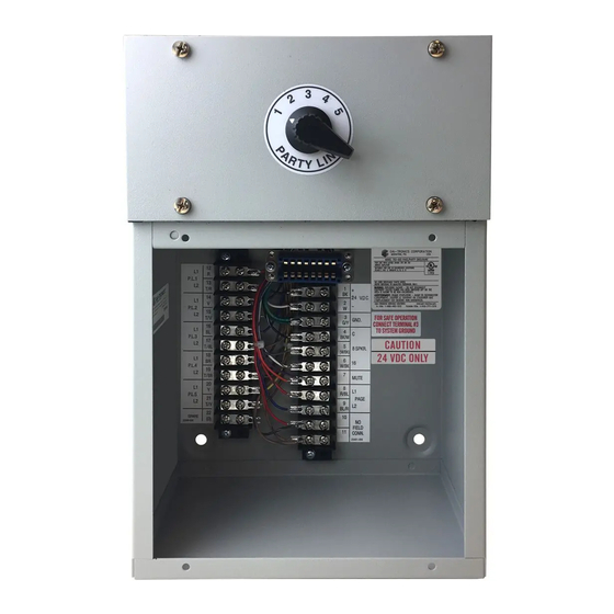 Hubbell GAI-TRONICS 703-002 Manual