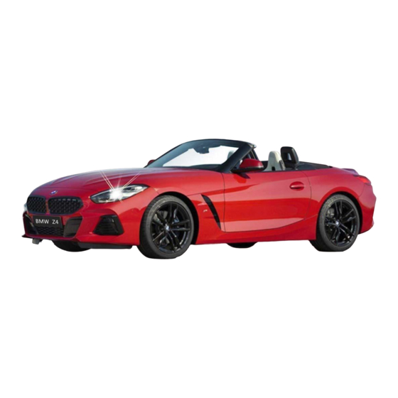 Jamara BMW Z4 Roadster Instructions Manual