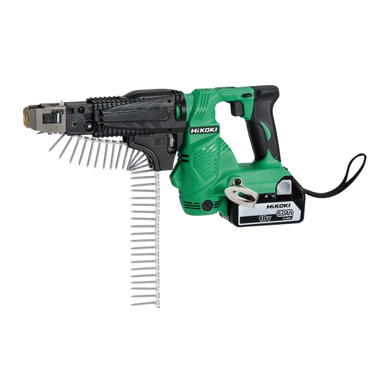 HIKOKI WF 18DSL Handling Instructions Manual