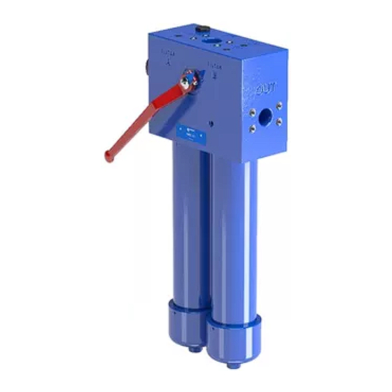 MP Filtri FHD326 Installation, Service & Maintenance Manual