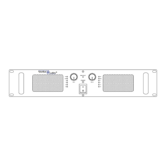 stellar labs PLA300 User Manual