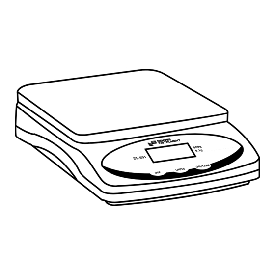 Denver Instrument DL series Operation Manual