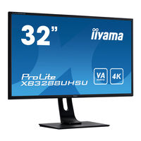 Iiyama ProLite XB3288UHSU User Manual