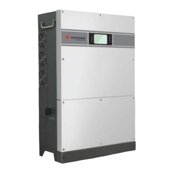 Goodwe GW60K-MT Introduction Manual