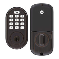 Yale Assure Lock YRD216 Installation And Programming Instructions