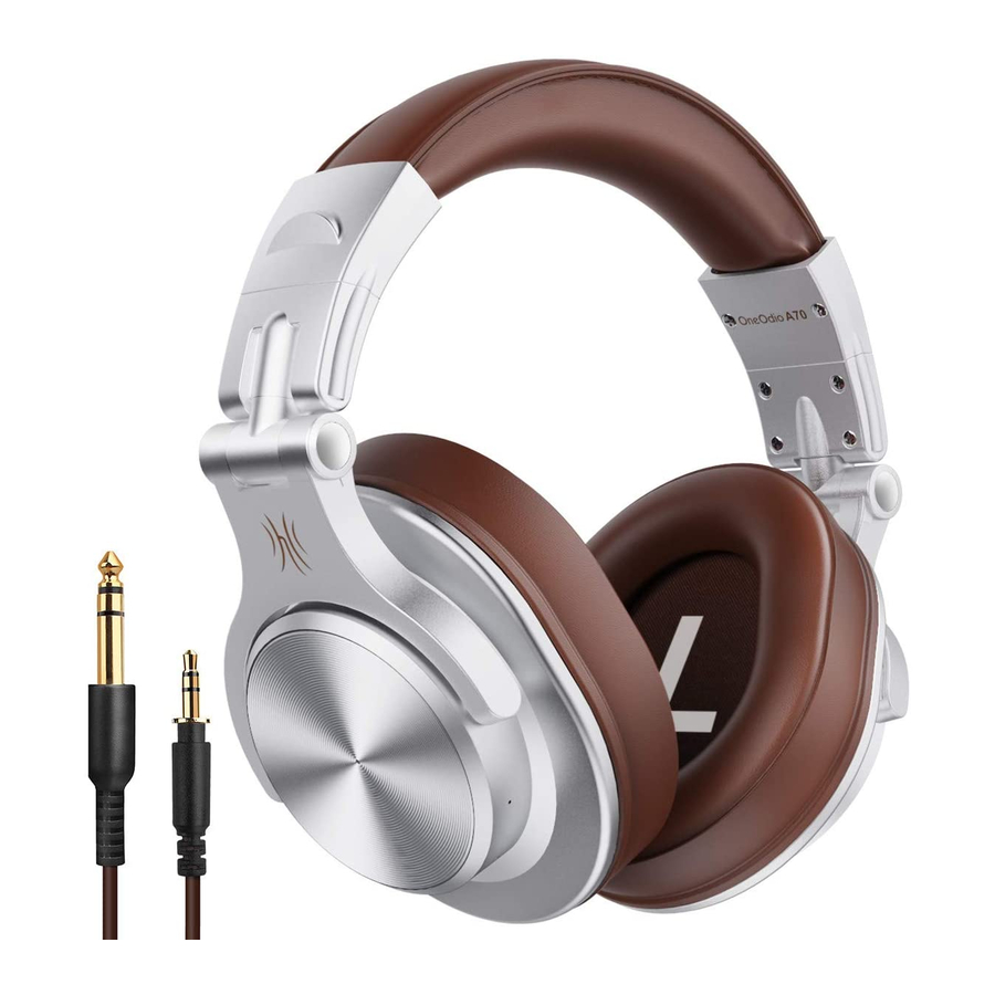 OneOdio Fusion A70 Manual