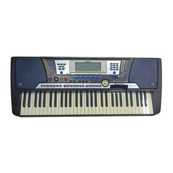 Yamaha Portatone PSR-540 Vejledning