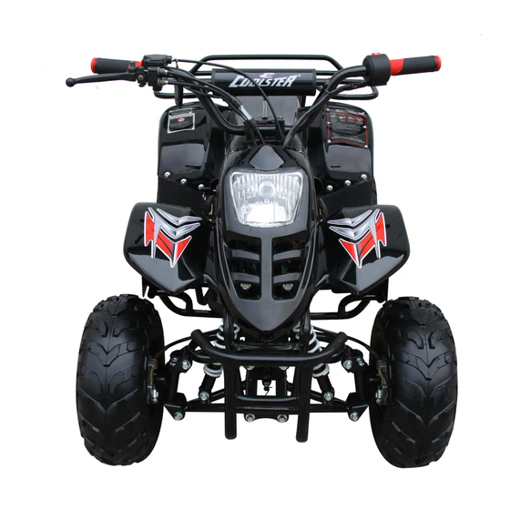 Coolster ATV-3050C Manual