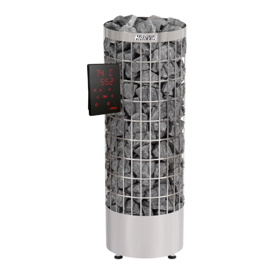 Harvia PC70XW Instructions For Installation And Use Manual