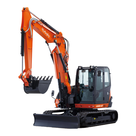 Kubota KX080-4S2 Operator's Manual