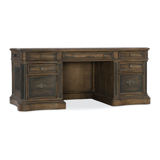 Hooker Furniture 5960-10563-MULTI Disassembly Instruction